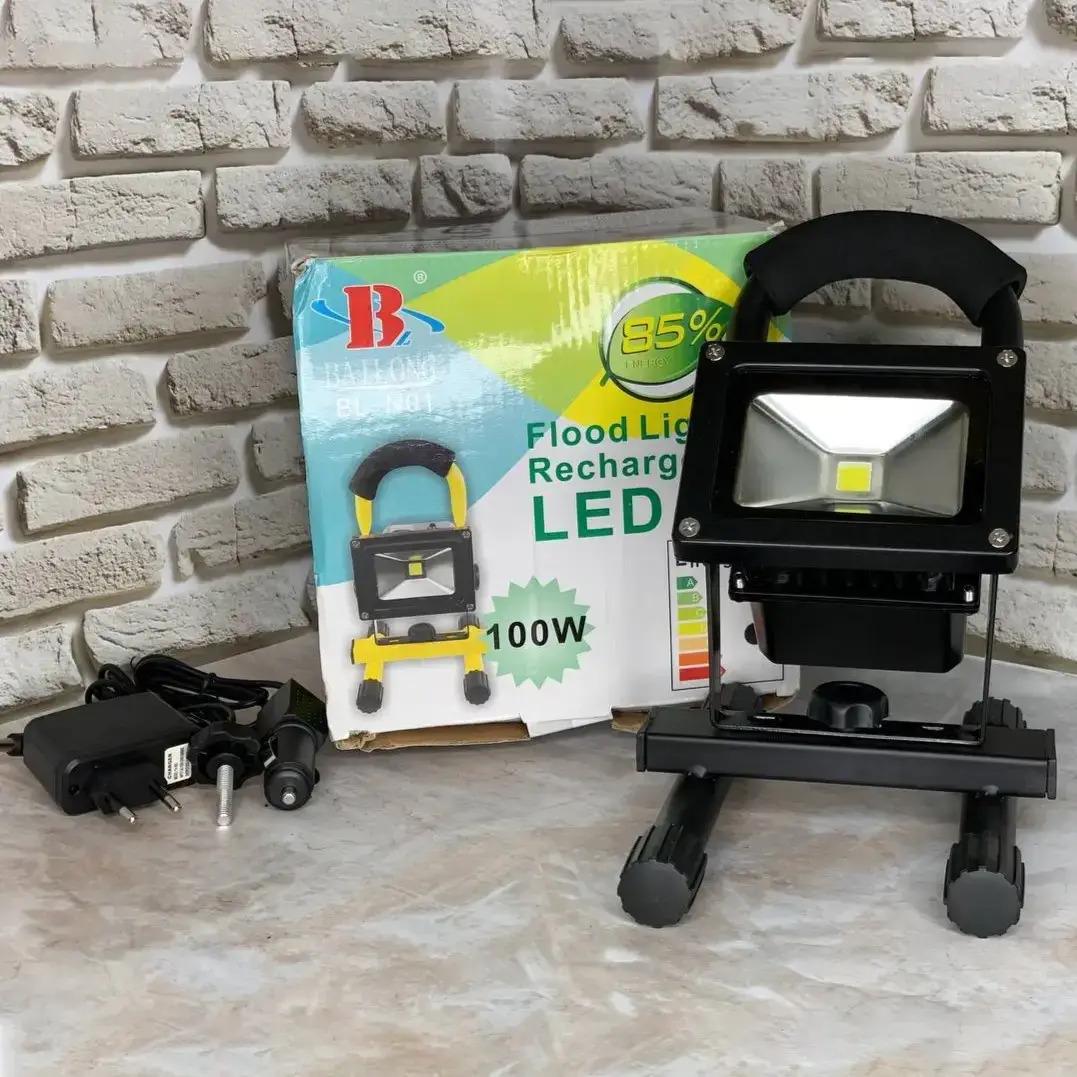 Прожектор портативный аккумуляторный Bailong BL-N01 LED 10 Вт - фото 5 Прожектор портативный аккумуляторный Bailong BL-N01 LED 10 Вт - фото 5