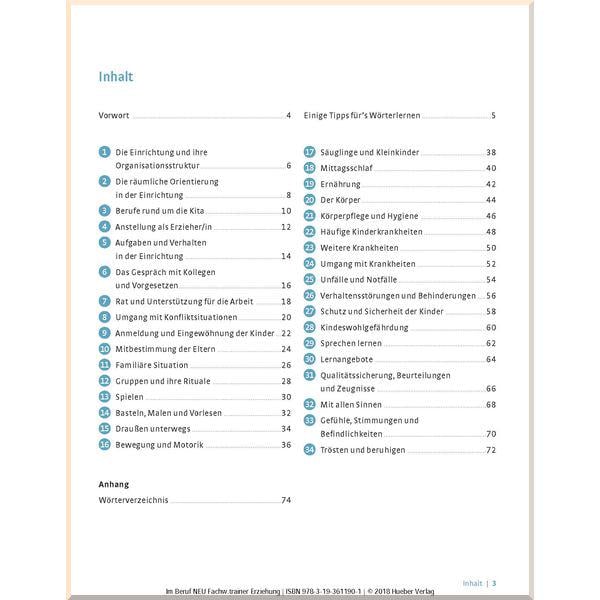 Книга Im Beruf Neu Fachwortschatztrainer Erziehung - фото 2 Книга Im Beruf Neu Fachwortschatztrainer Erziehung - фото 2