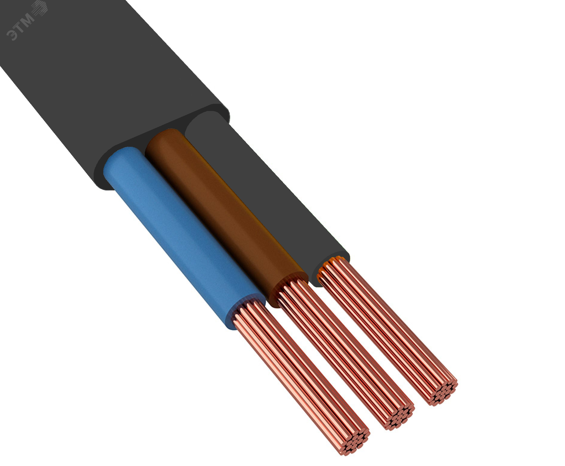 Кабель ШВВП 3x1,5 мм