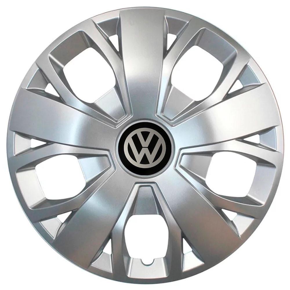 Колпаки SJS 420 с логотипом Volkswagen R16 4 шт. Серебряный