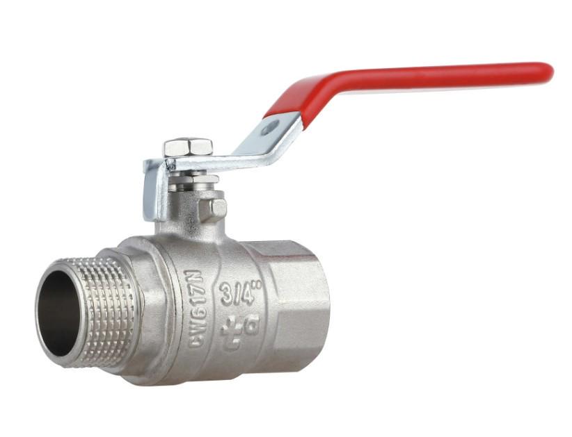 Кран шаровой Thermo Alliance Forte 3/4" ВН прямой PN40 рычаг (SF605W20)