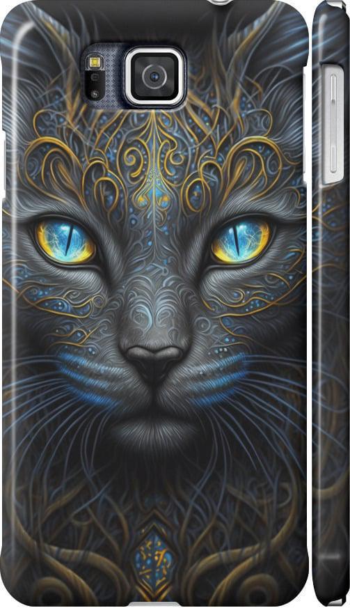 Чехол на Samsung Galaxy Alpha G850F Кошка (5548m-65-42517)