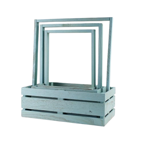 Набір корзин з планок Зелений (3531)