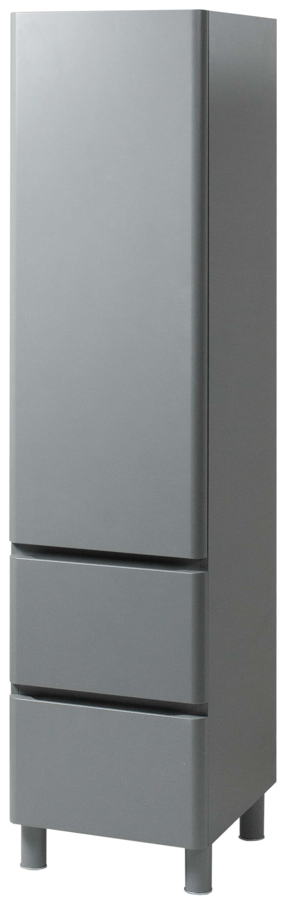 Пенал ЮВВІС Vivace ППН2ш лівий підлоговий у ванну кімнату 40 см Бетон матовий (18089604)