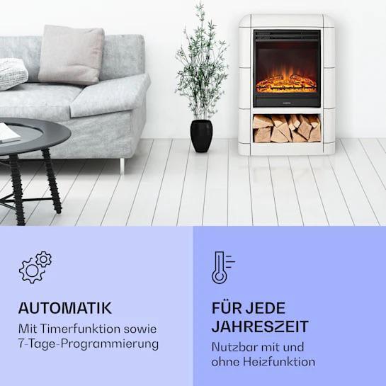 Камин электрический KLARSTEIN Dukono со светодиодным пламенем. - фото 6