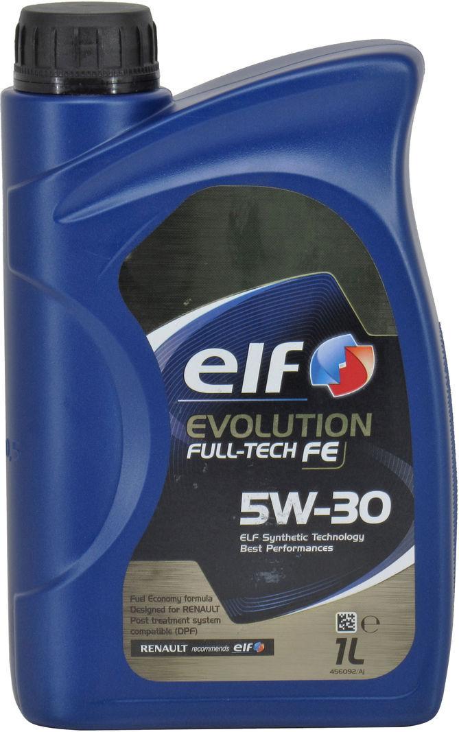 Моторное масло Elf Evolution Full-tech Fe 216688 бензин/дизель 5W-30 1 л (1400296) - фото 1