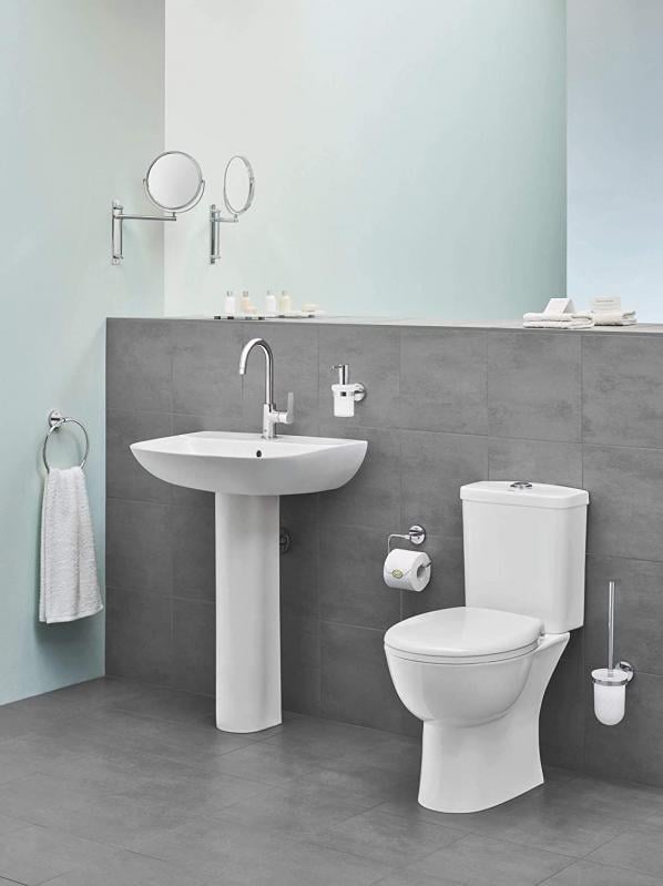 Смеситель для умывальника Hansgrohe Vernis Blend 100 с донным клапаном pop-up Хром (71554000) - фото 3 Смеситель для умывальника Hansgrohe Vernis Blend 100 с донным клапаном pop-up Хром (71554000) - фото 3