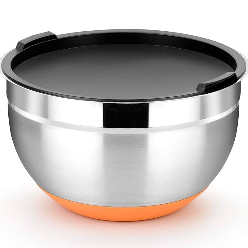 Миска з кришкою Bra Efficient 3,2 л/20 см з нержавіючої сталі (111001065)