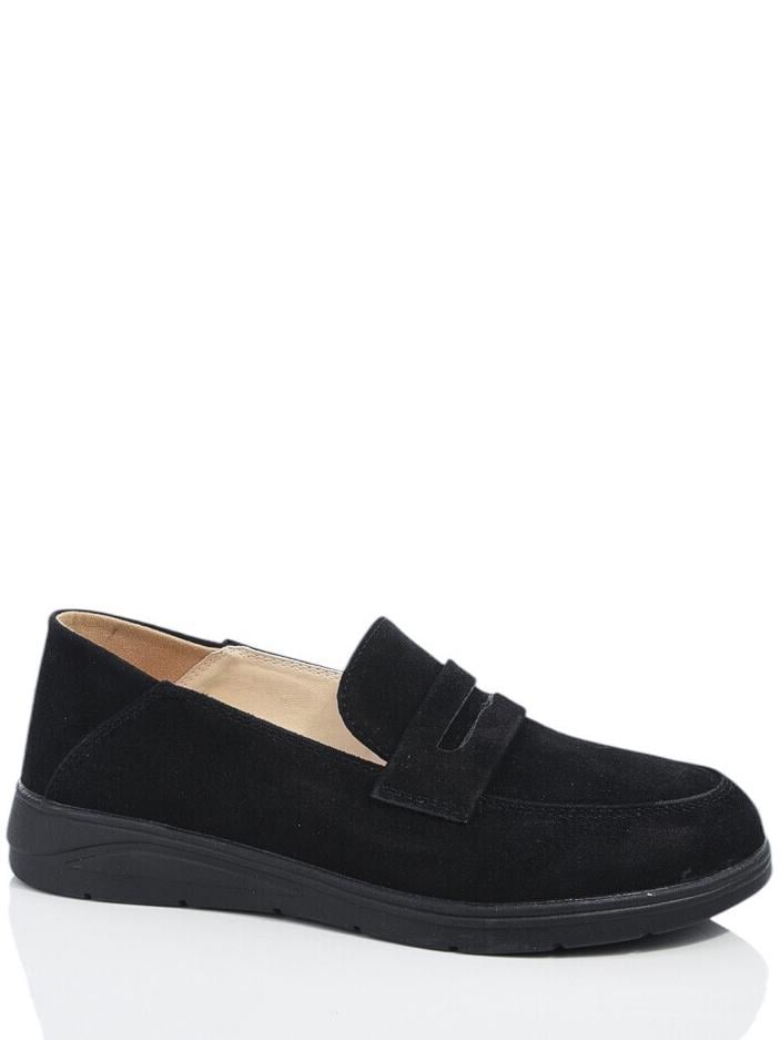 Лоферы замшевые ITTS SN0310-11 р. 36 Черный