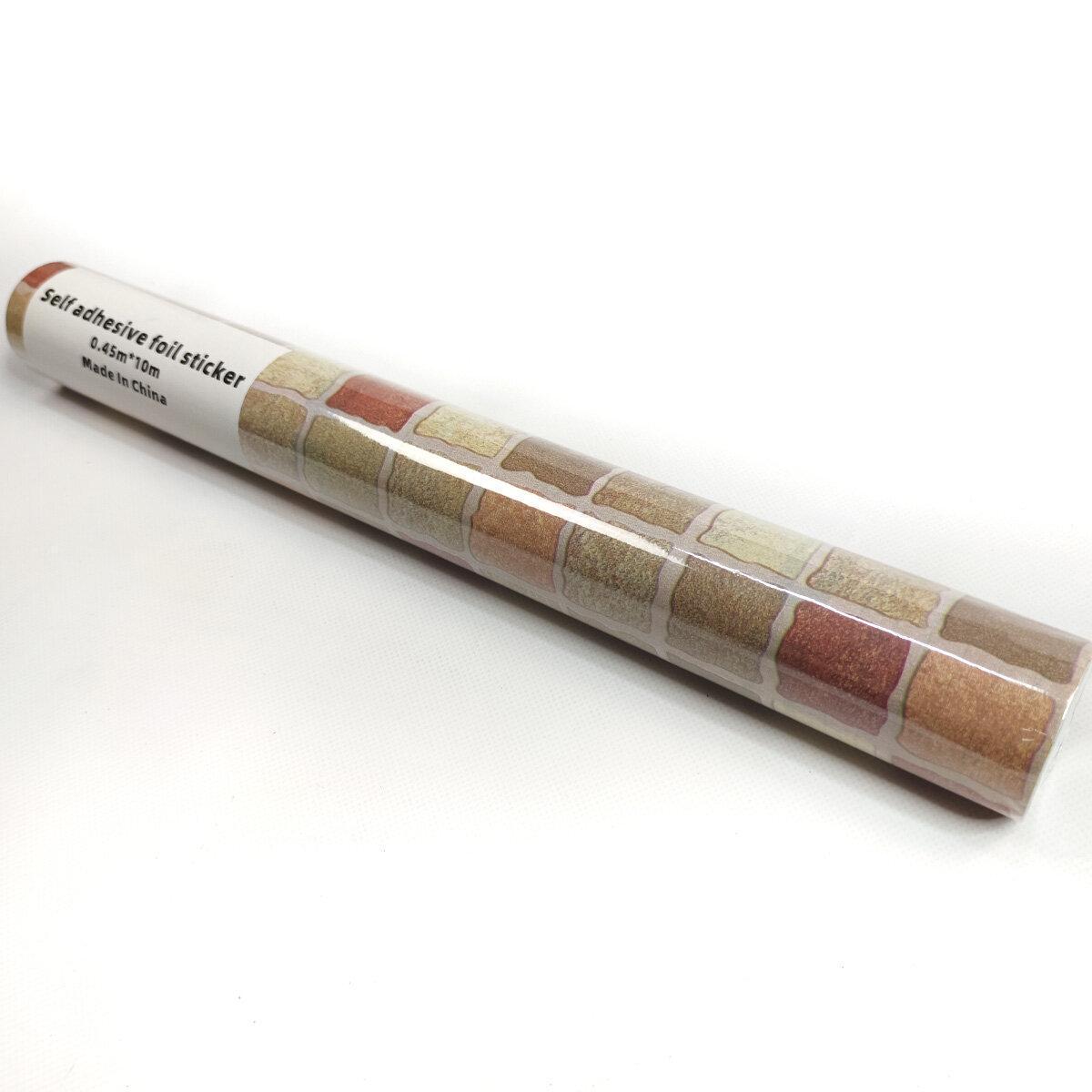 Плівка самоклеюча 0,45х10 м х0,07 мм Червона мозаїка SW-00000832 - фото 2 Плівка самоклеюча 0,45х10 м х0,07 мм Червона мозаїка SW-00000832 - фото 2