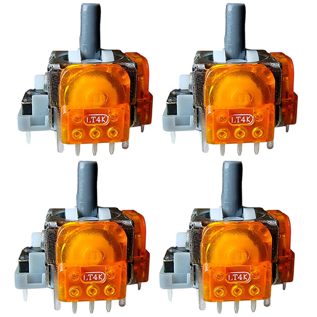 Електромагнітний 3D механізм стік джойстика PS5 із датчиком TMR 4 шт.