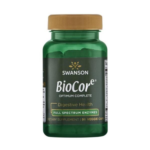 Пищеварительные ферменты Swanson BioCor 90 Veg Caps