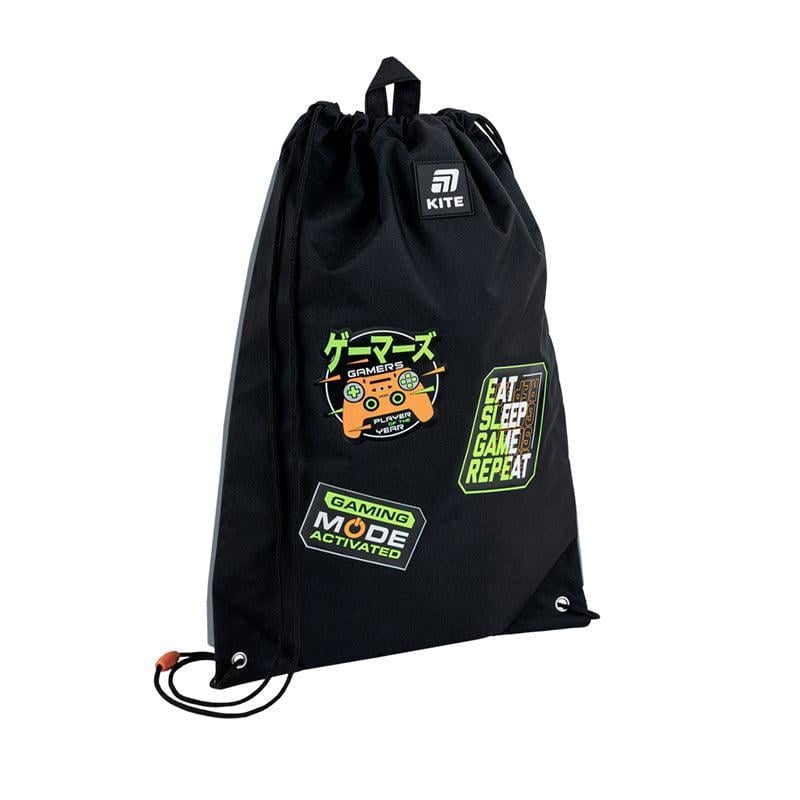 Сумка для обуви KITE Gaming Mode 46x33 см Черный (K25-600M-22)