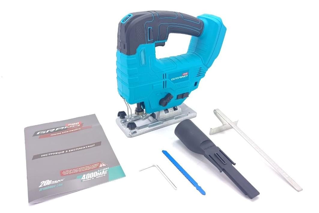 Лобзик аккумуляторный Grand ЛЭ-20 BL/PRO без аккумулятора и зарядного устройства (28523123) - фото 7 Лобзик аккумуляторный Grand ЛЭ-20 BL/PRO без аккумулятора и зарядного устройства (28523123) - фото 7