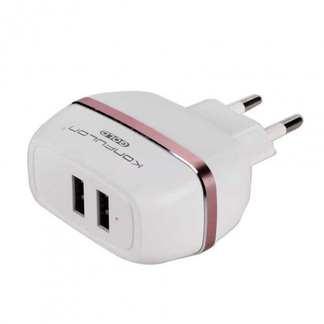 Зарядний пристрій мережевий Konfulon C23/S33A 5V 2,4A з USB-кабелем Type-C 2в1 Білий (1858272835) - фото 2 Зарядний пристрій мережевий Konfulon C23/S33A 5V 2,4A з USB-кабелем Type-C 2в1 Білий (1858272835) - фото 2
