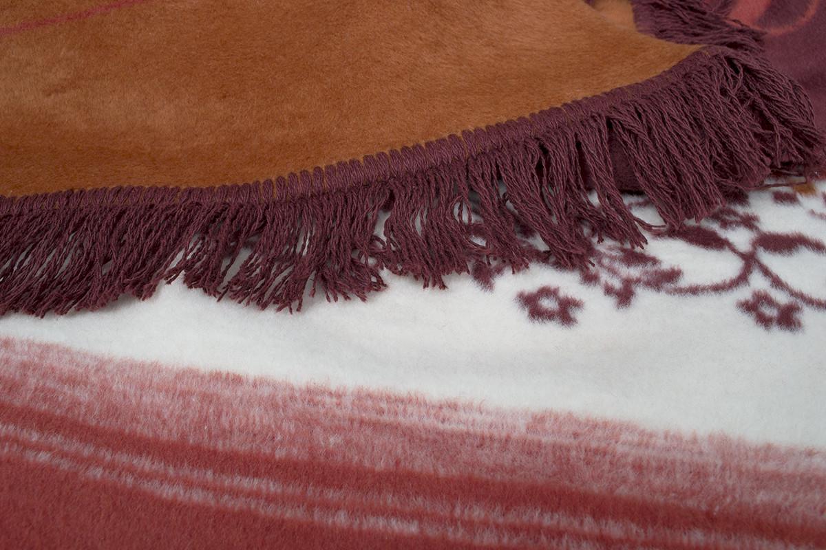 Плед Lotus Grace bordo хлопок 200х220 (2000022194044) - фото 2 Плед Lotus Grace bordo хлопок 200х220 (2000022194044) - фото 2