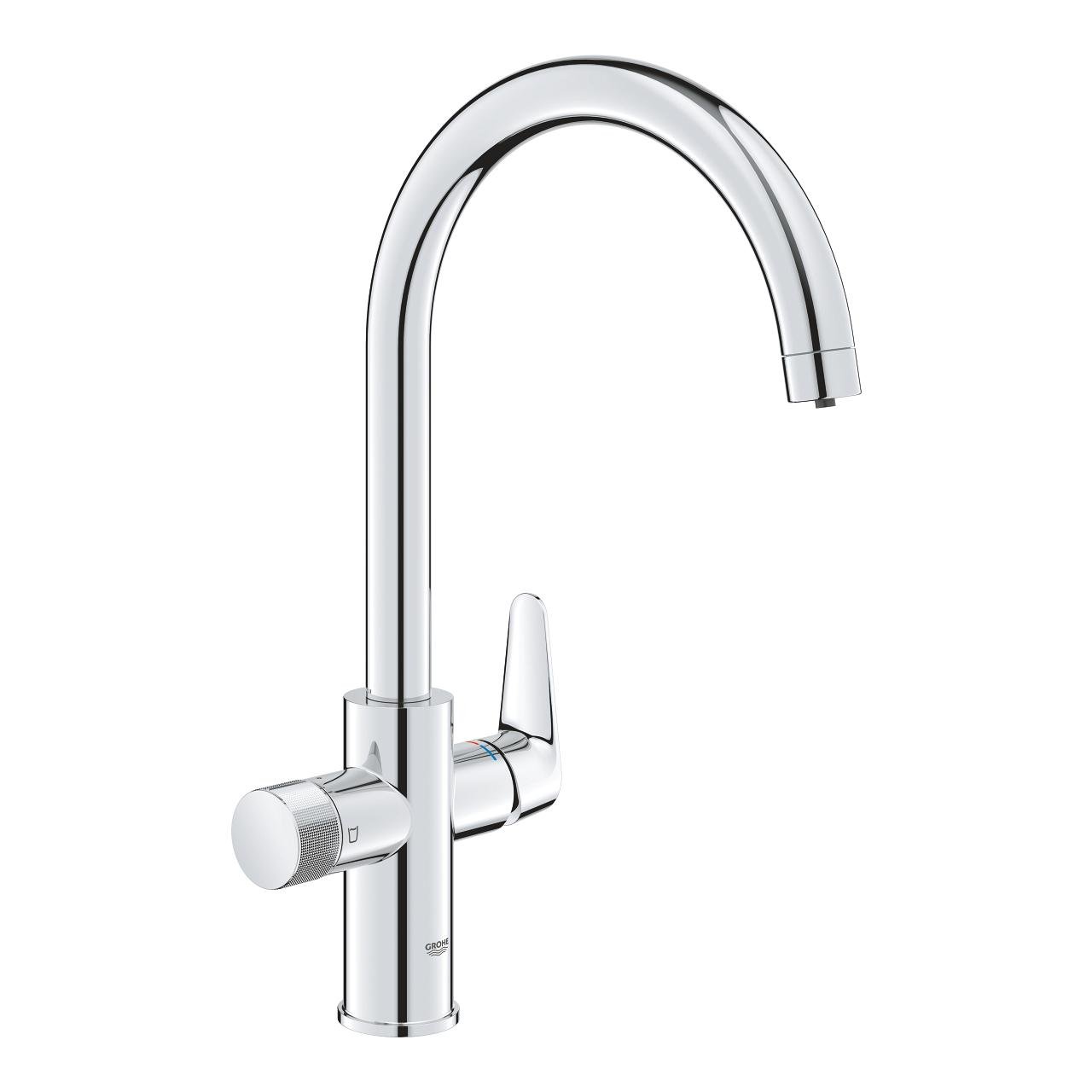 Смеситель для кухни Grohe BauCurve 30580000 на две воды Хром (229860)
