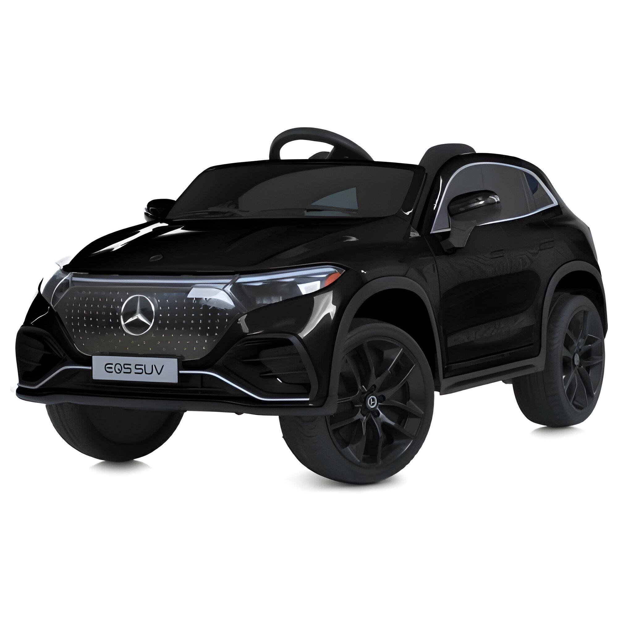 Электромобиль детский Mercedes M 6161EBLR-2 12V пульт EVA Черный (27714133)