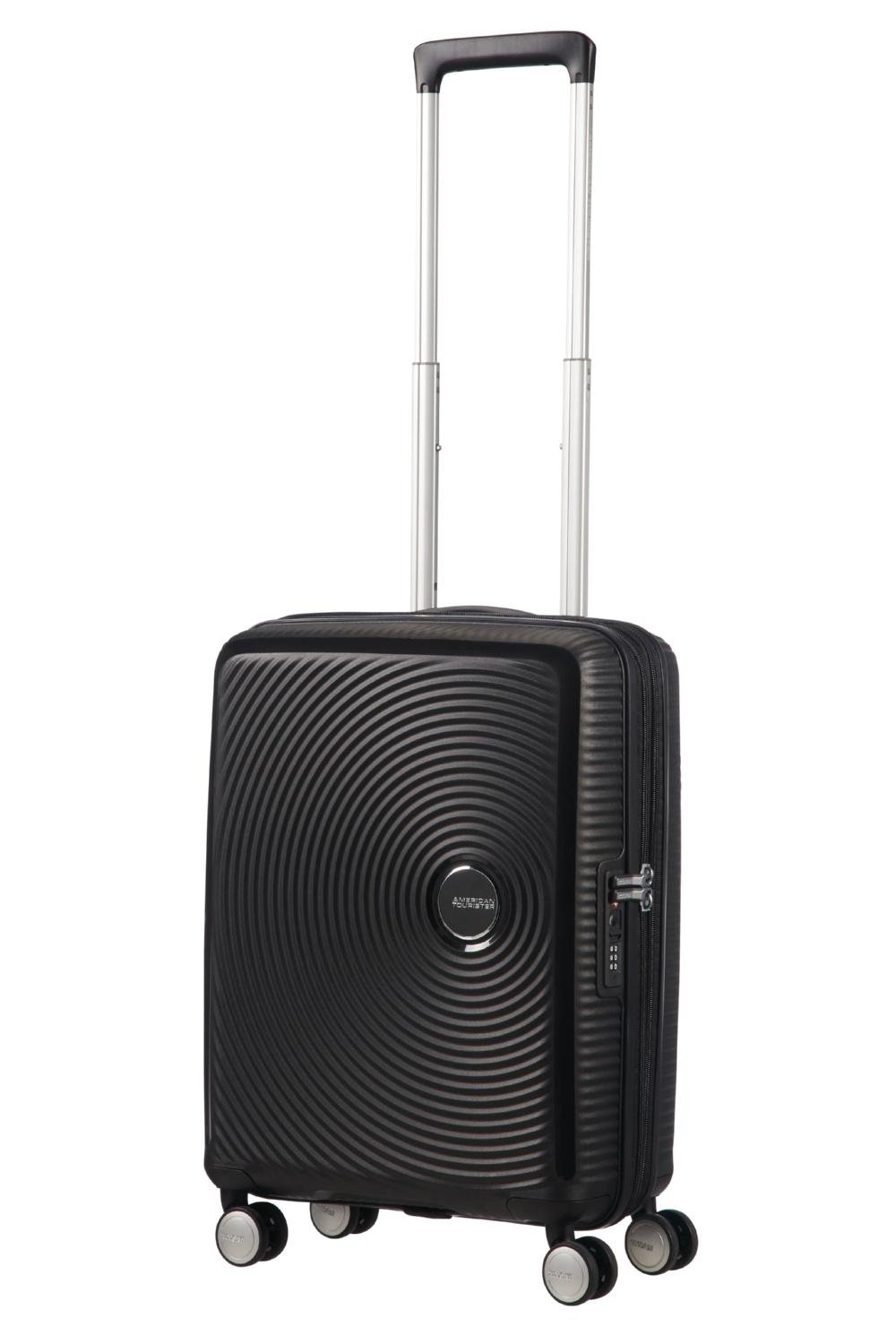 Валіза з розширенням American Tourister Soundbox 55x40x20/23 см Чорний (32G-09001) - фото 5