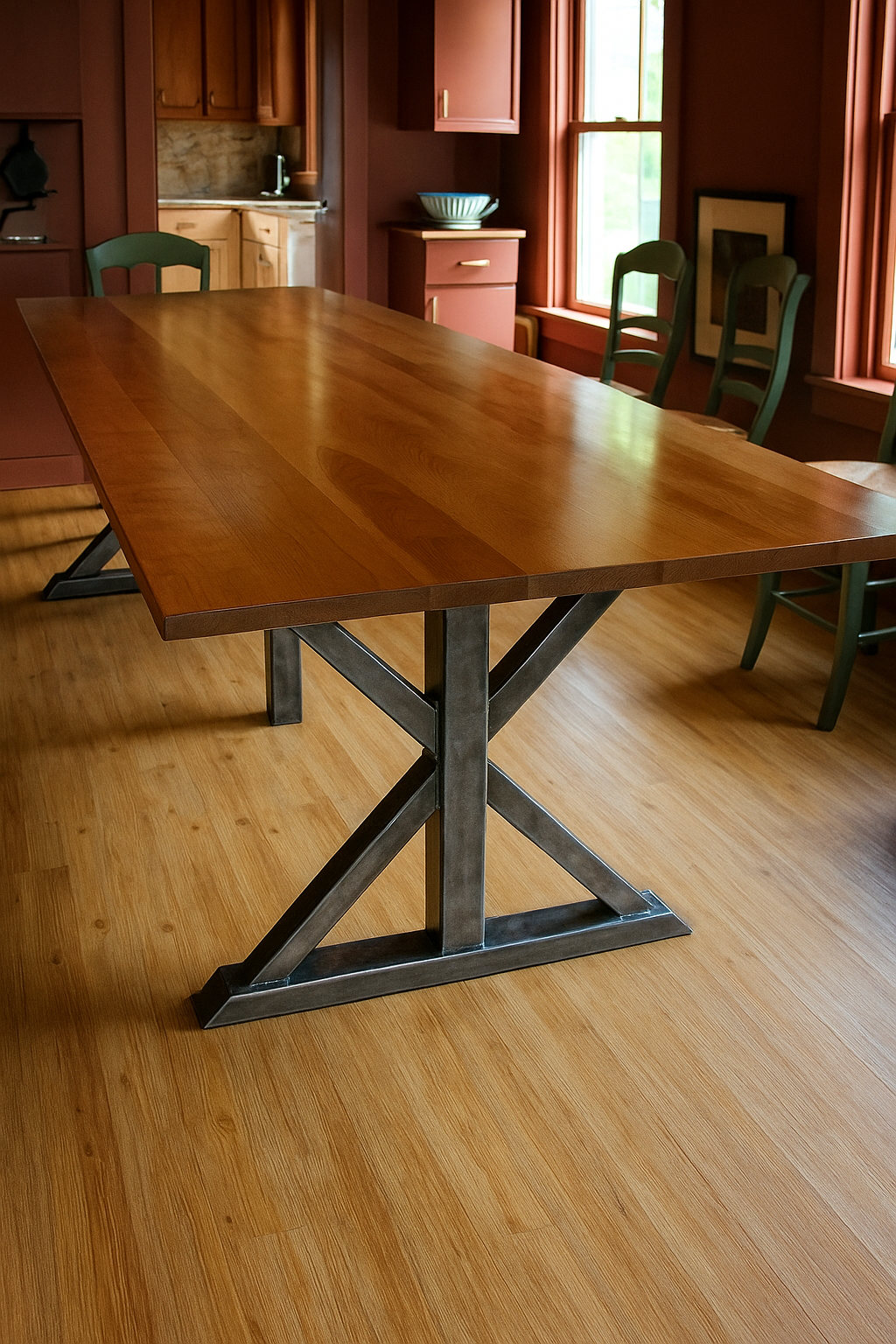 Обеденный стол EcoLoft IN-2612 в стиле лофт (26455113)