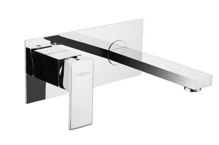 Змішувач для раковини Mexen CUBE BOX прихованого монтажу Chrome (2810372954)