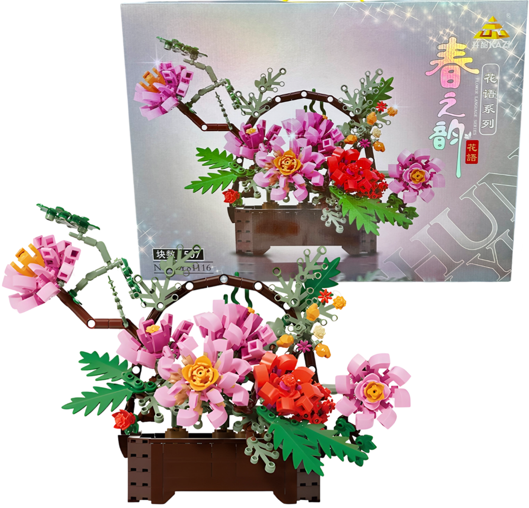 Конструктор Квіткова композиція у кошику 507 деталей (18185000)