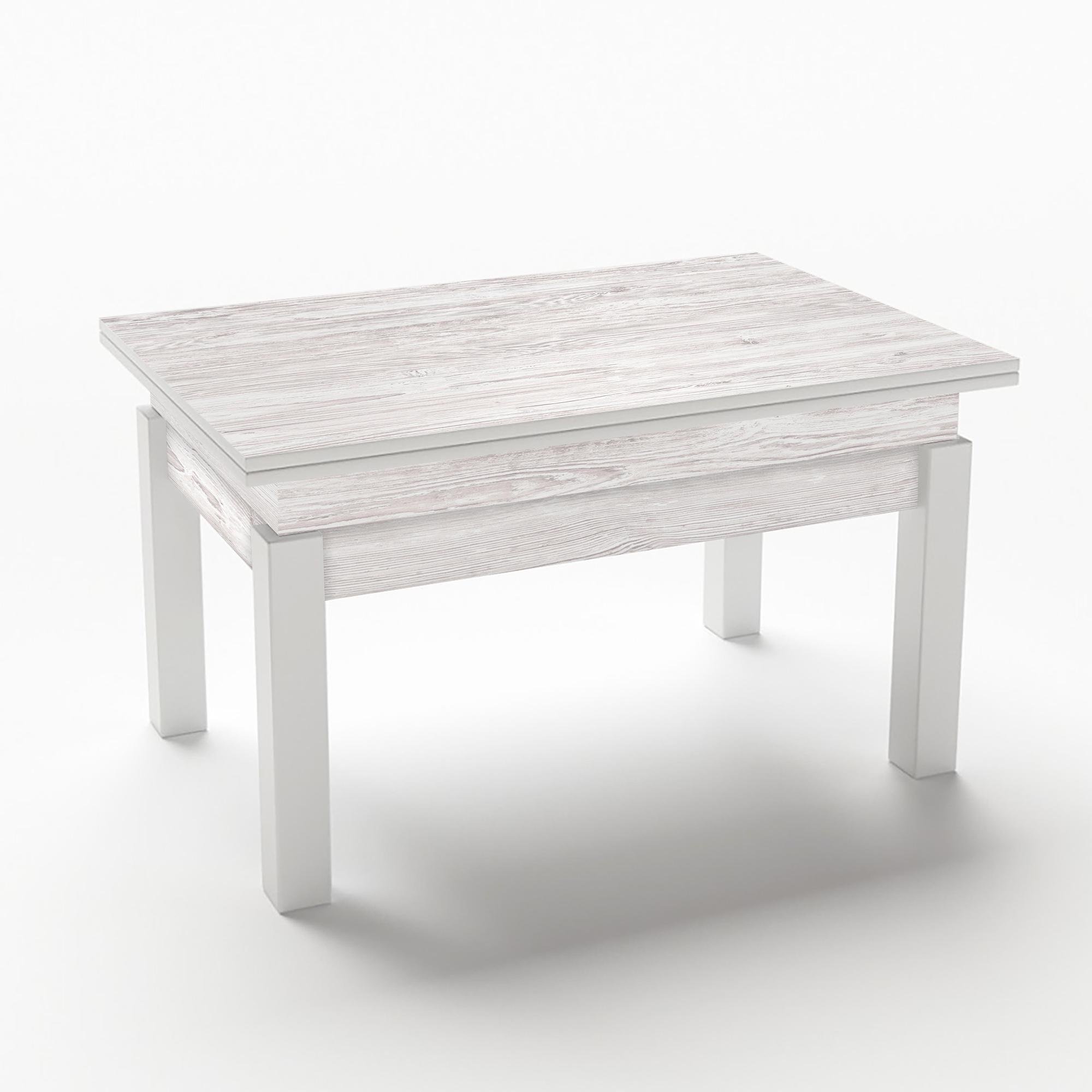 Журнальный стол-трансформер Fusion furniture Флай аляска WL/Белый Журнальный стол-трансформер Fusion furniture Флай аляска WL/Белый