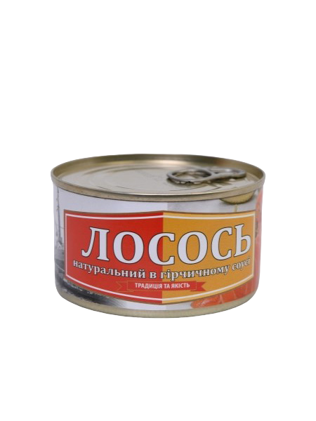 Лосось в горчичном соусе Рыбацкая Артель 230 г (5b199850)