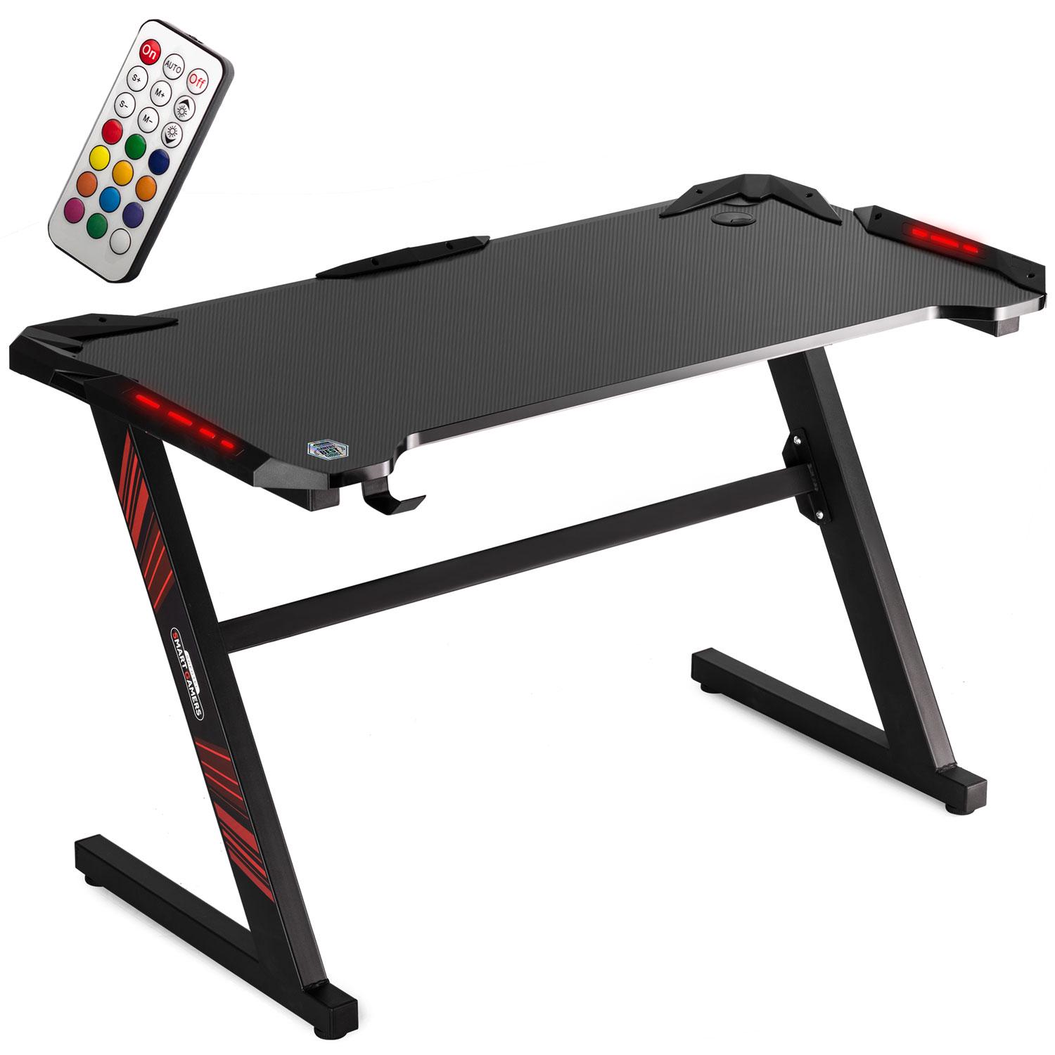 Геймерський стіл Smart Gamers 258001 CRIT (9355) - фото 5 Геймерський стіл Smart Gamers 258001 CRIT (9355) - фото 5