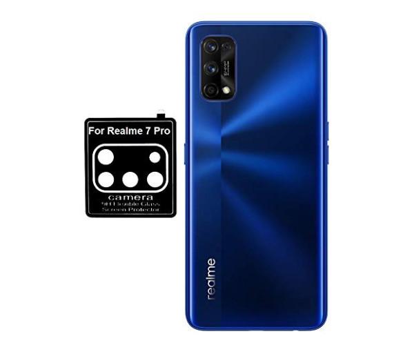 Противоударная гидрогелевая пленка Hydrogel Film для Realme 7 Pro на камеру 3 шт, Transparent