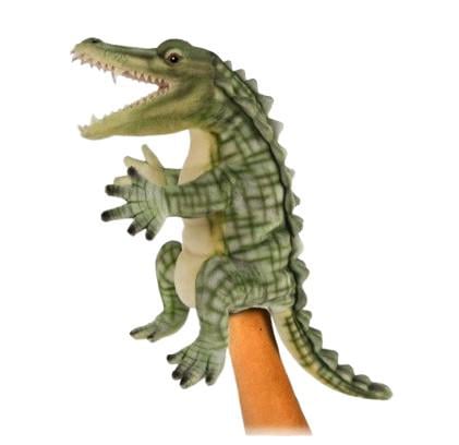 М'яка іграшка на руку Hansa серія Puppet Крокодил 27х18 см