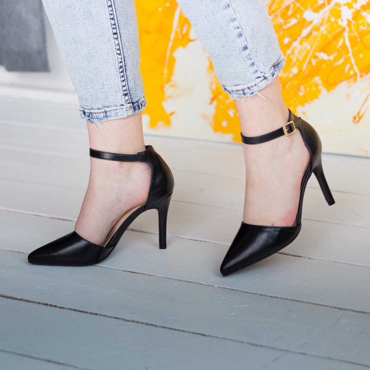 Туфли женские Fashion р. 38 24,5 см Черный (2602)