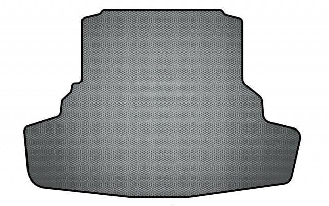 Коврик резиновый в багажник Digital Designs Carsuit для Fiat Fiorino/Qubo 2008-2024 Серый (181394)
