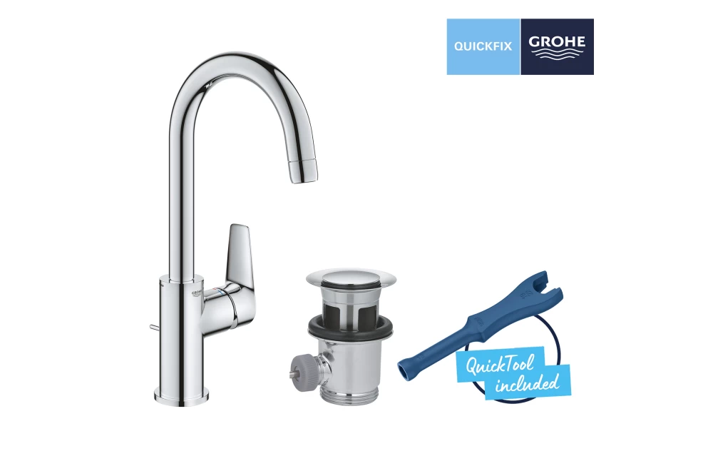 Смеситель для раковины Grohe QuickFix StartEdge L-Size 24201001 (374025) - фото 4