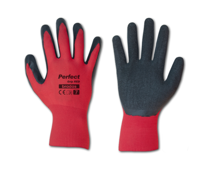 Перчатки защитные perfect grip латекс р.8 Red (RWPGRD8)