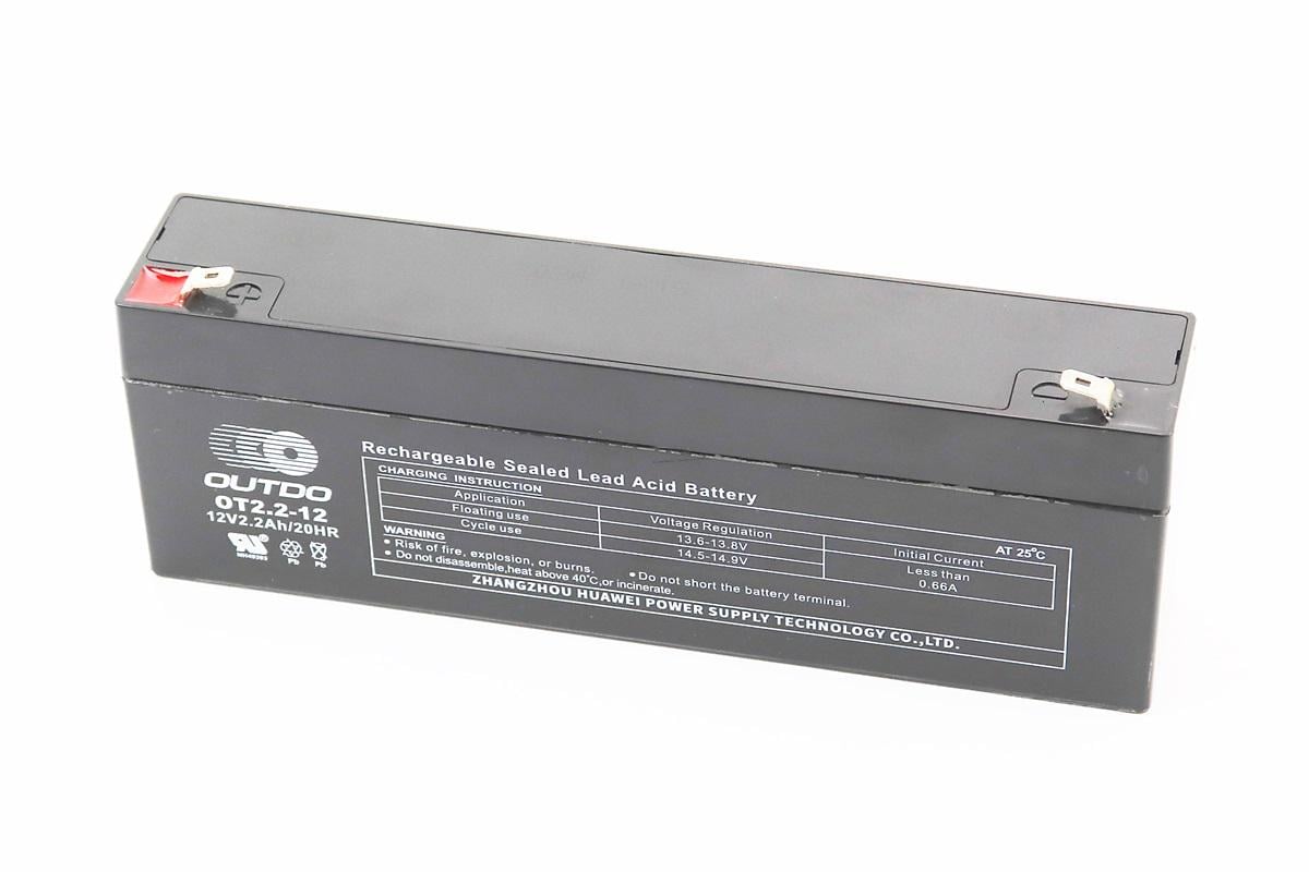 Аккумулятор кислотный для ИБП/игршек 12V 2,2Ah OT2.2-12 L178хW35хH61mm (348057) Аккумулятор кислотный для ИБП/игршек 12V 2,2Ah OT2.2-12 L178хW35хH61mm (348057)