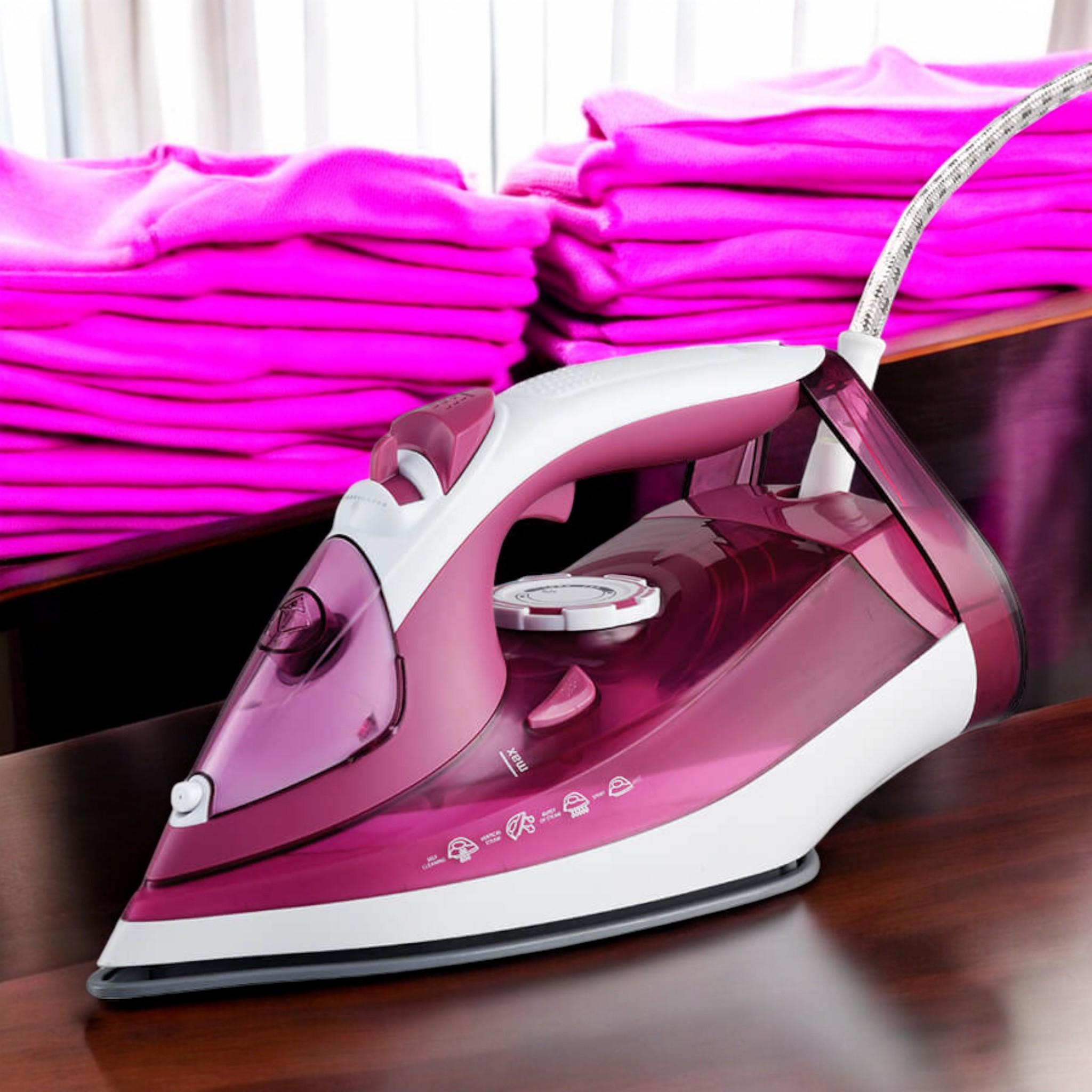 Утюг Maestro MR-307C с керамическим покрытием 2400 Вт Pink (L_MR307C/Pink) - фото 3