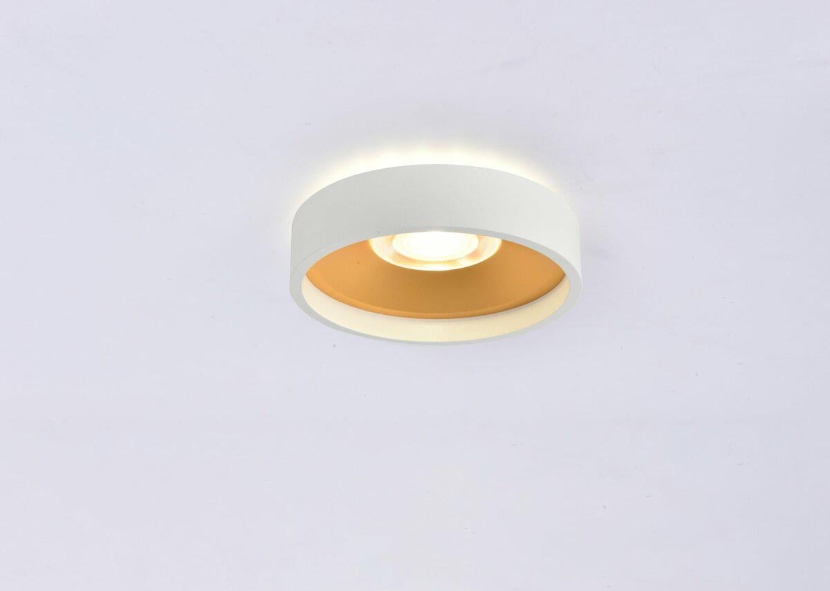 Точечный LED светильник Sirius RT407 WT/GD (36648)