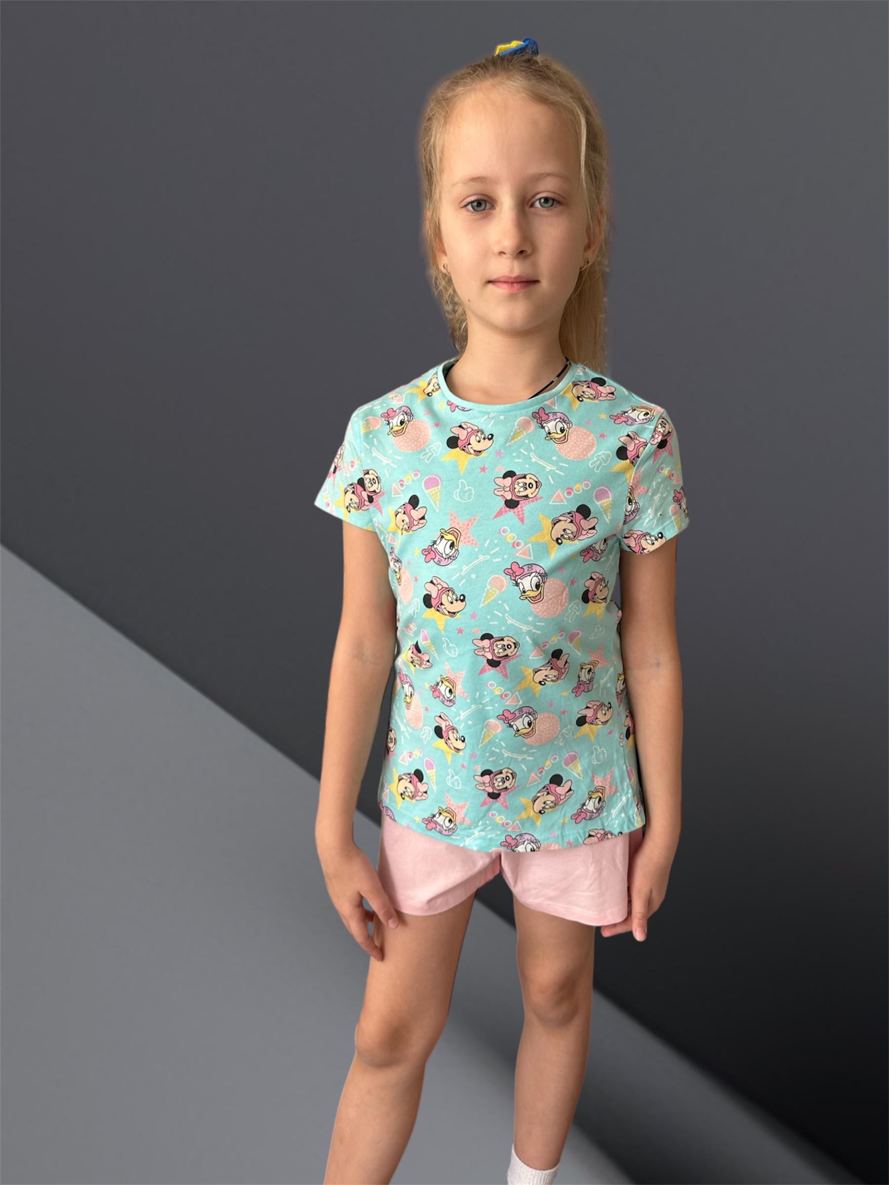 Пижама Disney&C&A 10 лет 140 см Бирюзовый/Розовый (001300344) Пижама Disney&C&A 10 лет 140 см Бирюзовый/Розовый (001300344)