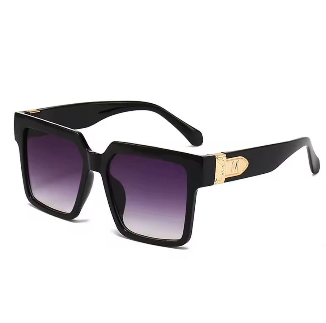 Сонцезахисні окуляри вінтажні Double sun glasses 5367 Black/Grey (34966730)