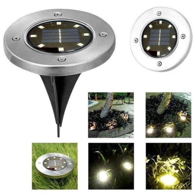 Світильники сонячні Grand Solar Disk Lights для дому та саду комплект з 4 шт. (HF-00008695) - фото 3