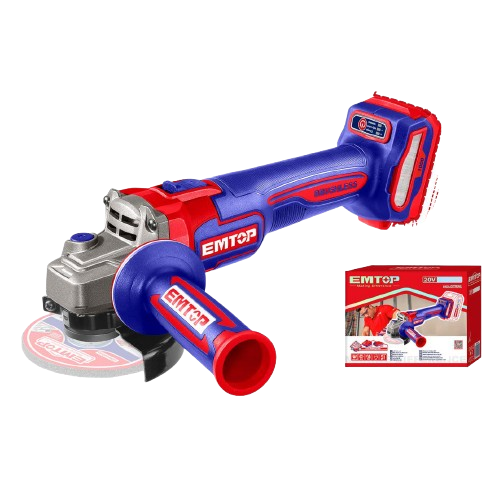 Болгарка аккумуляторная EMTOP ELAG27153 без АКБ и ЗУ Болгарка аккумуляторная EMTOP ELAG27153 без АКБ и ЗУ