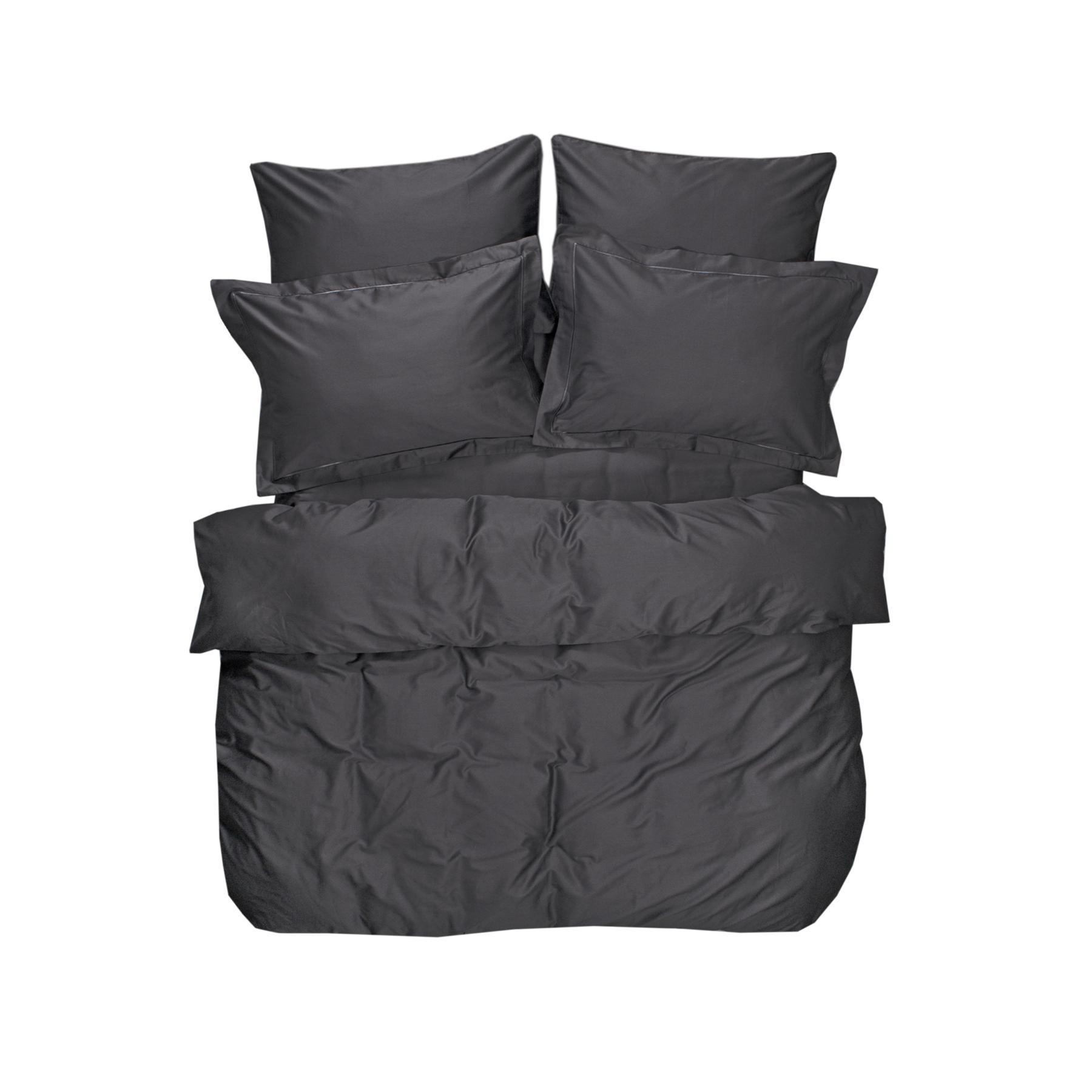 Підковдра з наволочками Penelope Lia 200х220 см + 50х70 см 2 шт. Антрацит (13513219) - фото 3 Підковдра з наволочками Penelope Lia 200х220 см + 50х70 см 2 шт. Антрацит (13513219) - фото 3