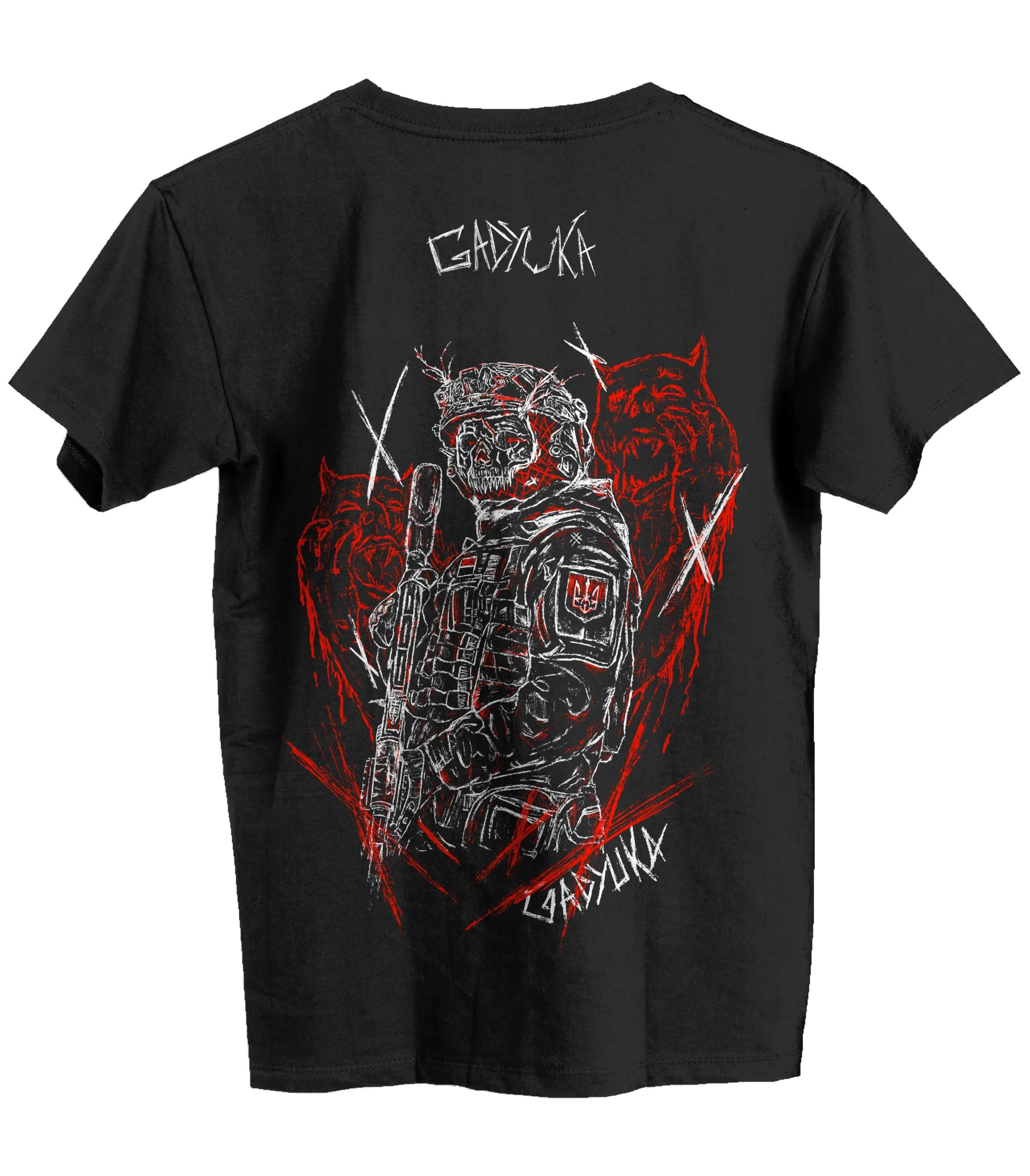 Футболка Gadyuka Ghost M Black (3584278M)