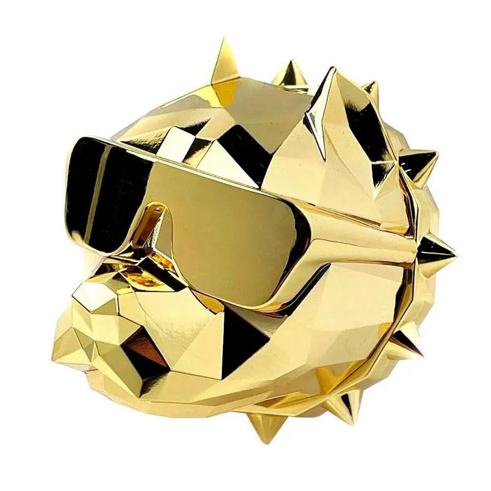 Ароматизатор автомобильный на решетку Питбуль Золотой (3792-Leader)