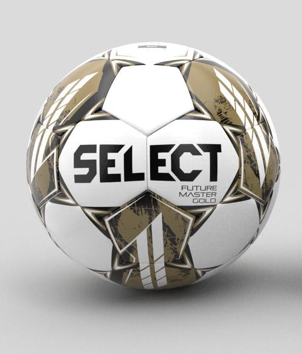 Футзальный мяч Select FUTSAL FUTURE MASTER GOLD р. 4 Бело-золотой (23818375)