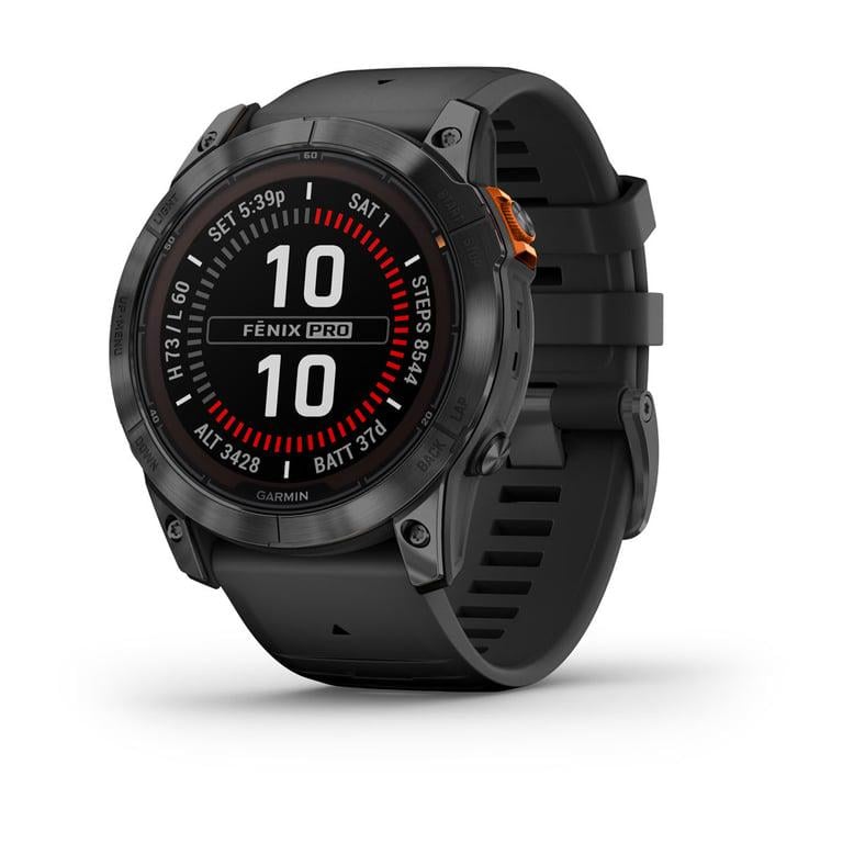 Смарт-годинник Garmin Fenix 7X Pro Solar Slate Gray with Black Band (010-02778-00/01) Смарт-годинник Garmin Fenix 7X Pro Solar Slate Gray with Black Band (010-02778-00/01)