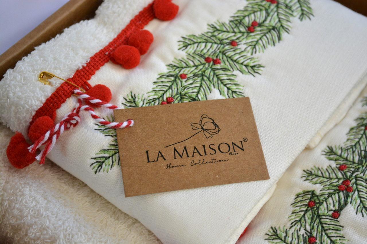 Подарунковий набір рушників La Maison d'Armorine 3 шт. Fersa (29658349) - фото 3 Подарунковий набір рушників La Maison d'Armorine 3 шт. Fersa (29658349) - фото 3