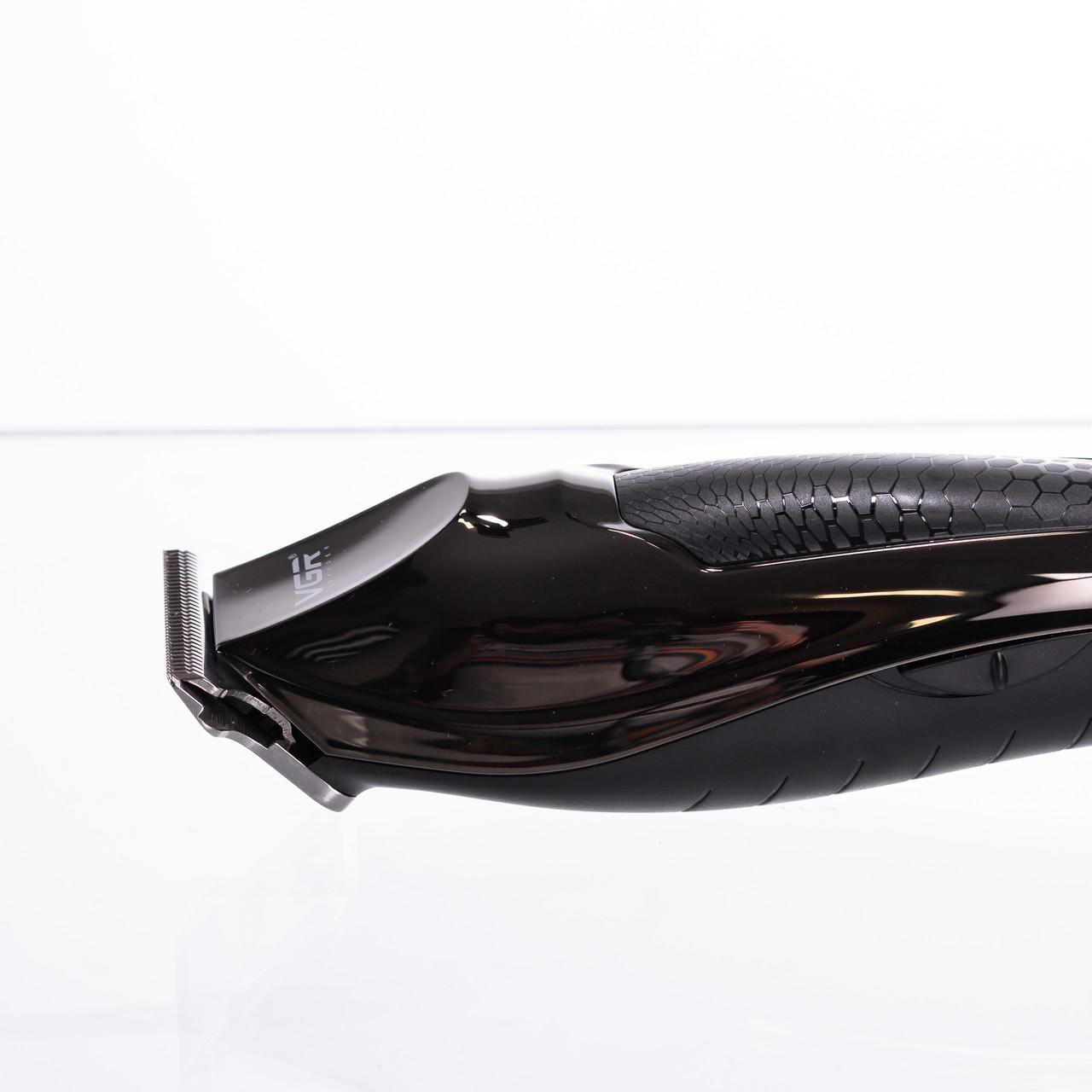 Машинка для стрижки волос VGR V-030 беспроводная Черный (7355) - фото 14 Машинка для стрижки волос VGR V-030 беспроводная Черный (7355) - фото 14