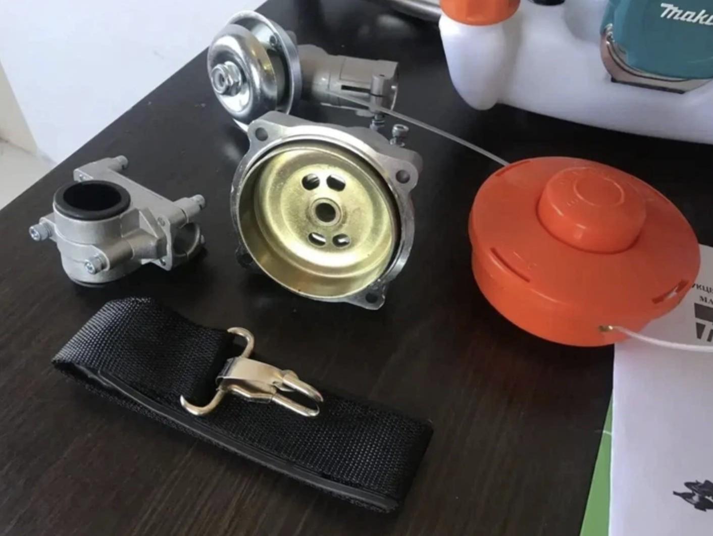 Мотокоса садовая BC 6100 MZ профессиональная 3,5 кВт 2-тактная Синий (6199) - фото 6